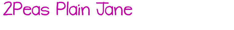 2Peas Plain Jane